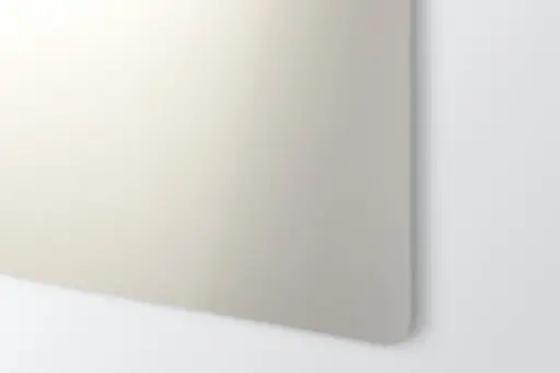 AlumaMark Satin Silver anodiserad aluminium för svart lasergravyr