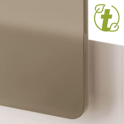 Frostad Plastskiva - TroGloss Satin Stenbrun- Passar utmärkt för skyltproduktion och dekor med laserskärare eller fräs.