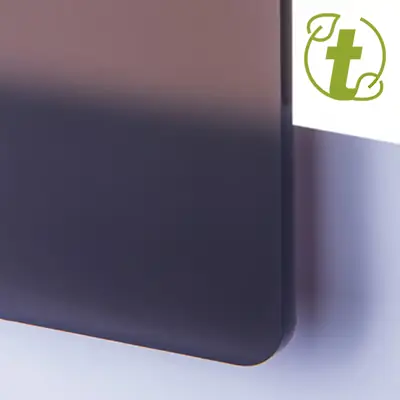 Akrylskiva - TroGlass Duo Dag & Natt - Passar utmärkt för skyltproduktion och dekor med laser eller fräs.