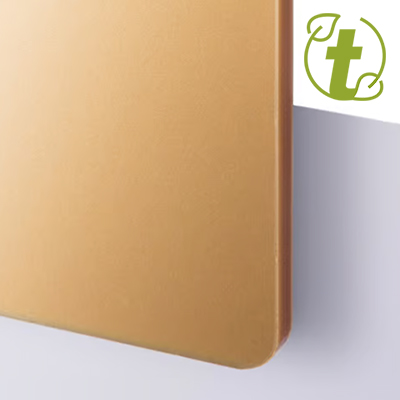 Akrylskiva - TroGlass Metallic Guld- Passar utmärkt för skyltproduktion och dekorpaneler med laser eller fräs.