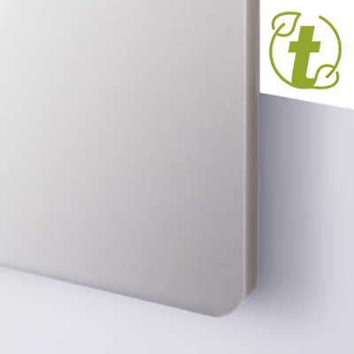 Akrylskiva - TroGlass Metallic Silver- Passar utmärkt för skyltproduktion och dekorpaneler med laser eller fräs.