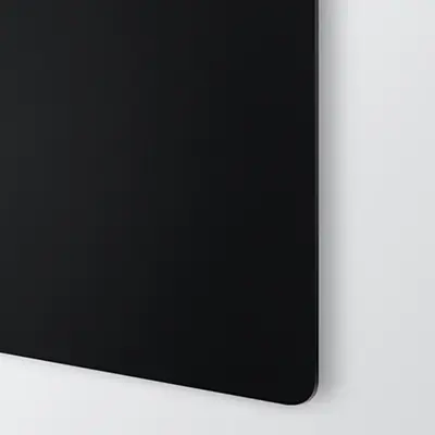 DuraBlack - Svart Anodiserad Aluminium för tydlig vit gravering. Extremt tåligt.