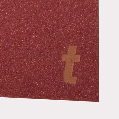 Laserpapper Metallic Röd - Anpassat för lasergravering och laserskärning