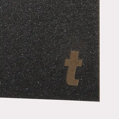 Laserpapper Metallic Svart - Anpassat för lasergravering och laserskärning