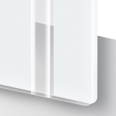 Plastskivor - TroLase Reverse Vit - Perfekt för att laserskära och lasergravera skyltar