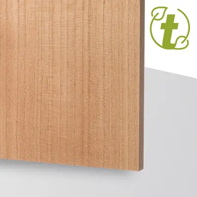 Massiv träskiva i körsbär – TroWood Solid Premium, kvistfri och laseranpassad med matt finish