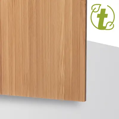 Fanérskiva Bambu - TroWood Veneer Duo - fanérskiva med äkta bambuyta och MDF-kärna, anpassad för lasergravyr och skärning
