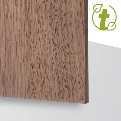 Fanérskiva Valnöt - TroWood Veneer Duo - fanérskiva med äkta valnötsyta och MDF-kärna, anpassad för lasergravyr och skärning