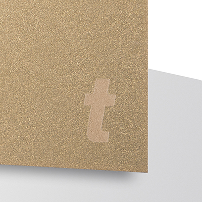 Laserpapper Metallic Guld - Anpassat för lasergravering och laserskärning