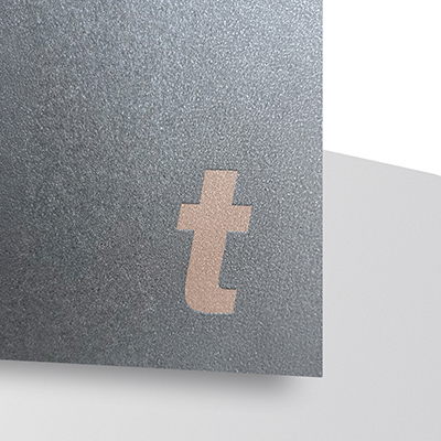 Laserpapper Metallic Zink - Anpassat för lasergravering och laserskärning