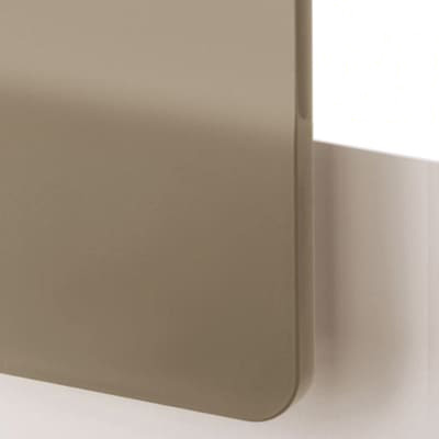 Frostad Plastskiva - TroGloss Satin Stenbrun- Passar utmärkt för skyltproduktion och dekor med laserskärare eller fräs.