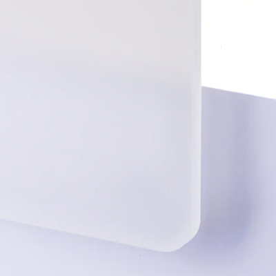 Frostad Plastskiva - TroGloss Satin Transparent- Passar utmärkt för skyltproduktion och dekor med laserskärare eller fräs.