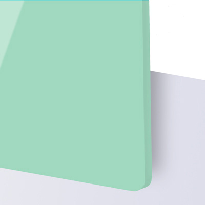 Akrylskiva - TroGlass Duo pastel Mint - Passar utmärkt för skyltproduktion och dekor med laser eller fräs.