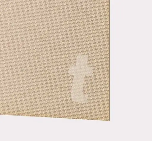 TroCraft Eco-träskiva med ljus, naturlig fiberstruktur för laserbearbetning