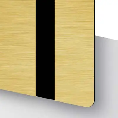 Laserfolié - TroLase Foil Guld/svart. Perfekt för lasergravyr och laserskärning