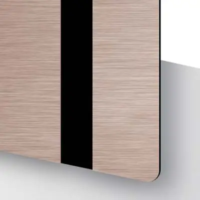 Laserfolié - TroLase Foil Koppar/svart. Perfekt för lasergravyr och laserskärning