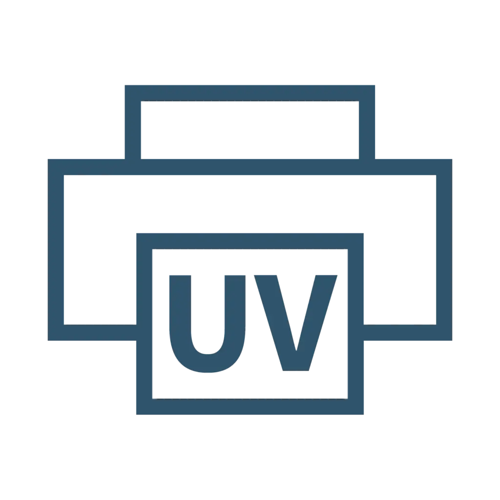 Ikon UV-/digitaltryck